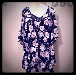 Torrid Size 2 Cold Shoulder Top